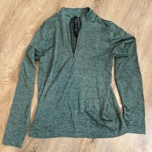 lululemon athletica Green Long Sleeve Shirt